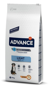Advance Light Maxi Tavuklu Büyük Irk Diyet Köpek Maması